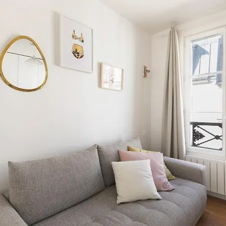 Daire Gambey 2 - Ci - Classic - Cosy And Calm Parisian Flat For 2pers *